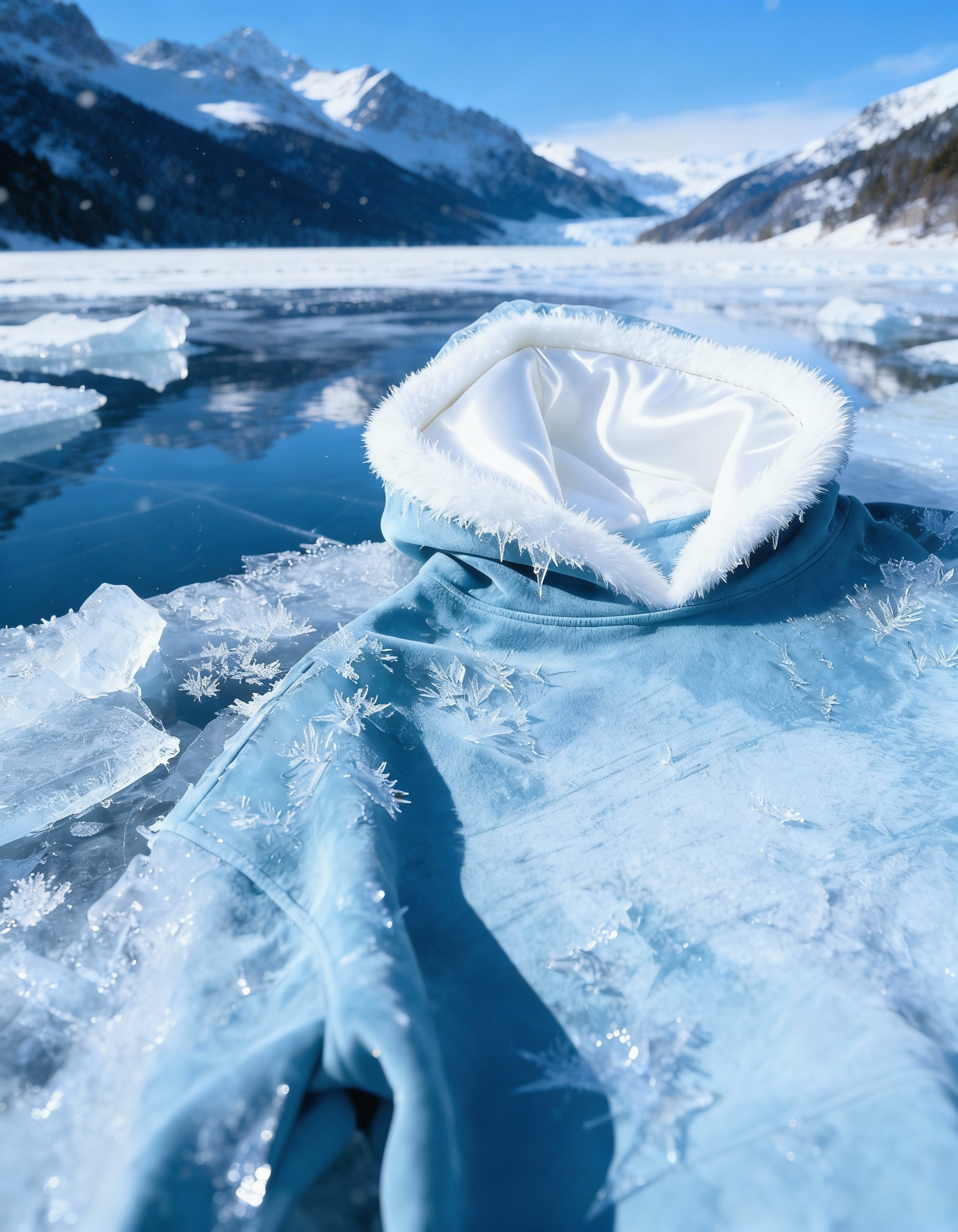 Turquoise Oversized Hoodie