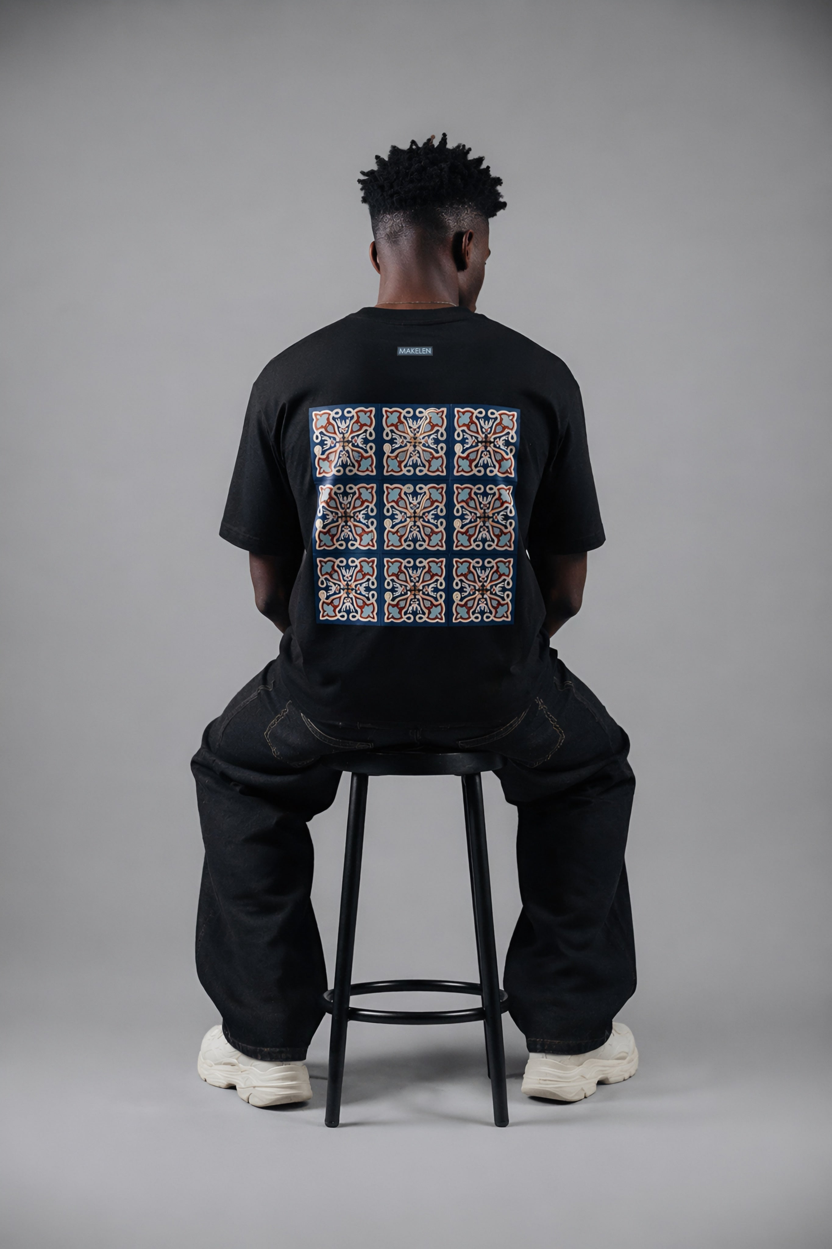Atlas Mosaic- Moroccan Tile Series Oversized T-Shirt