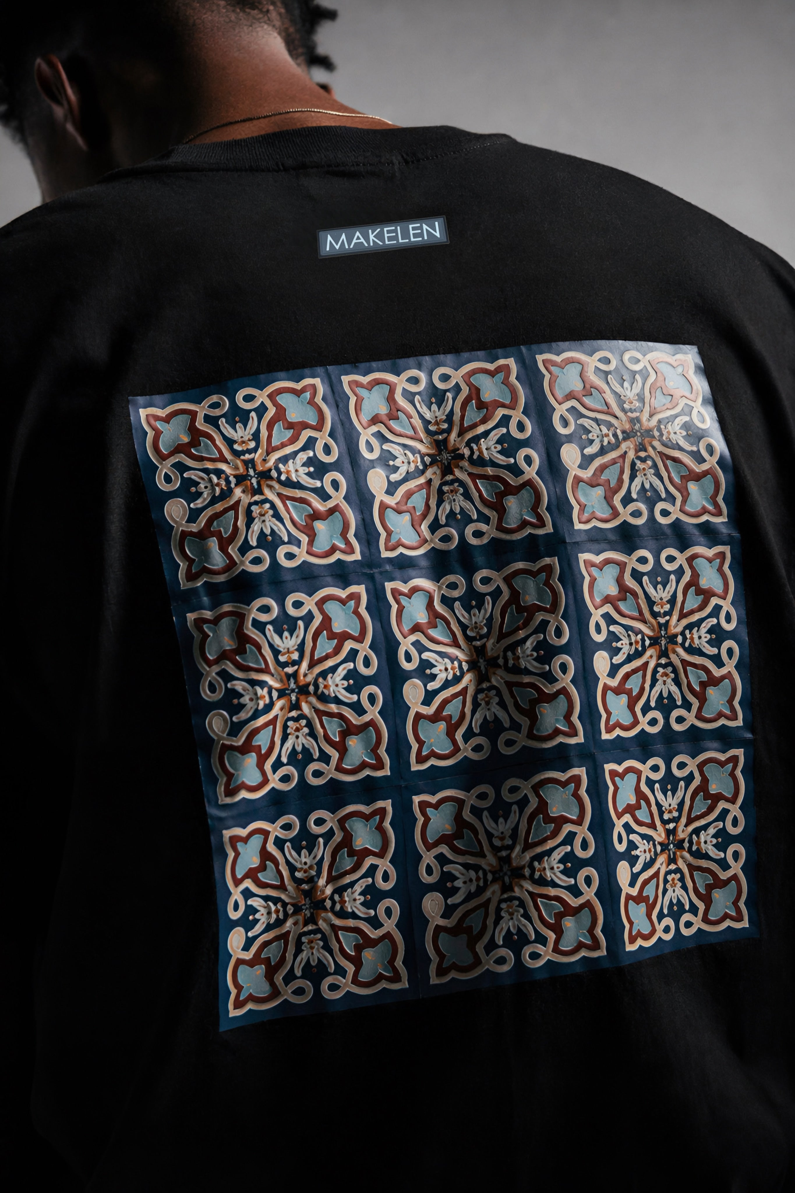 Atlas Mosaic- Moroccan Tile Series Oversized T-Shirt