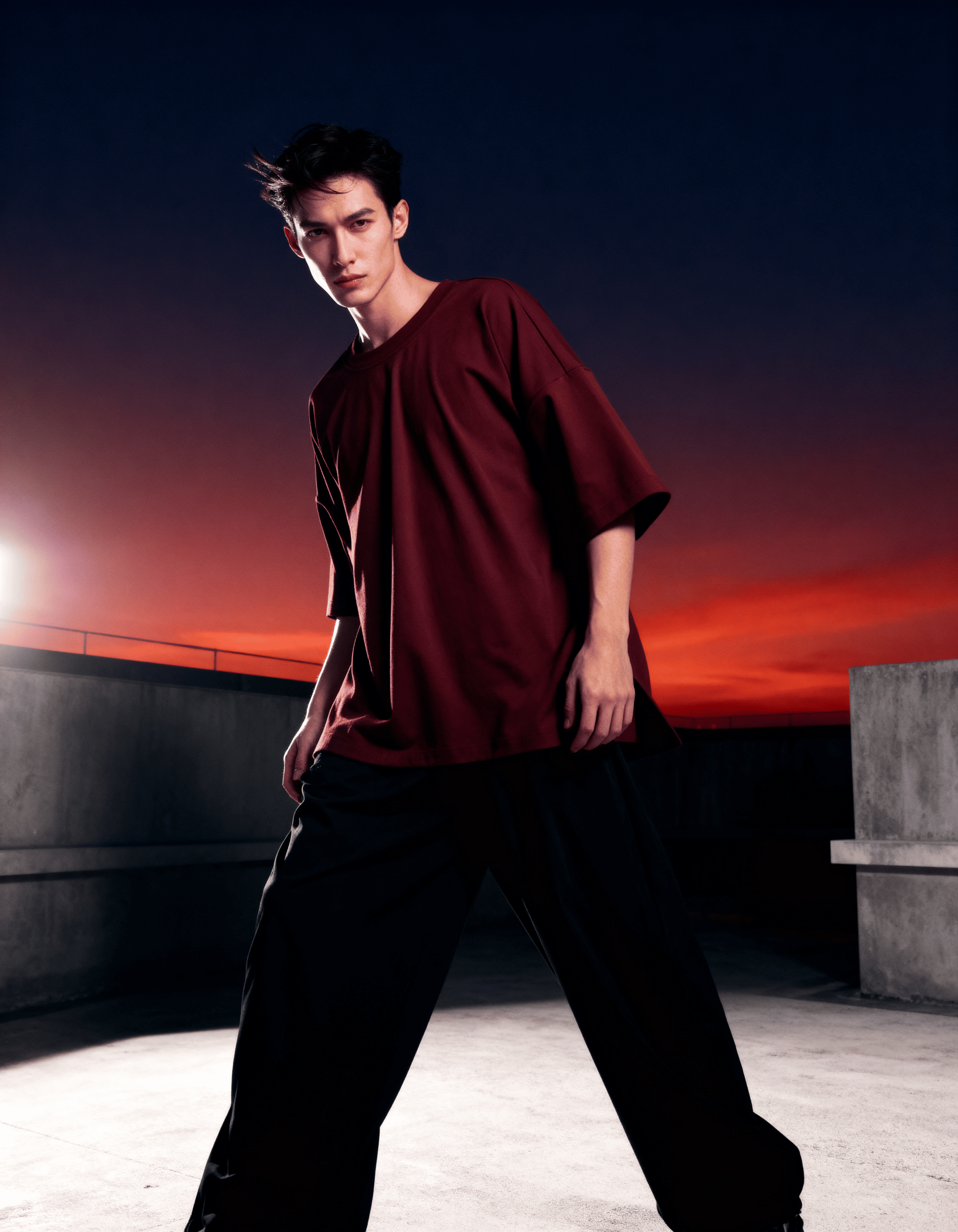 Scarlet Oversized T-Shirt